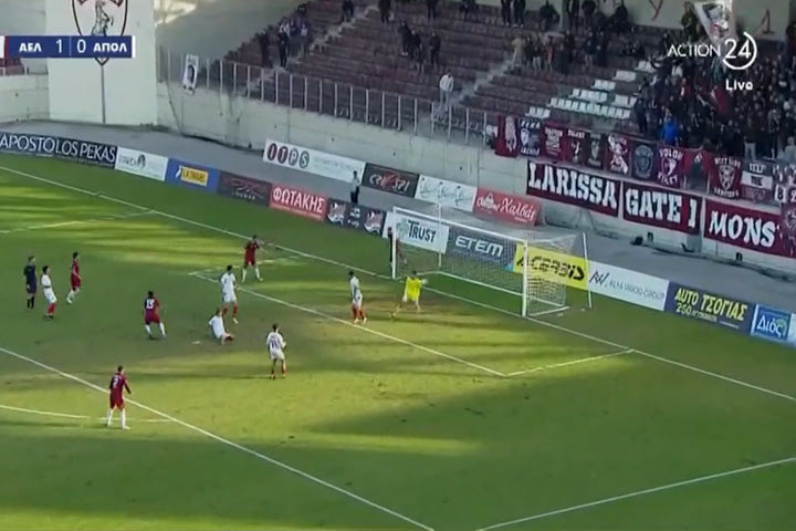 ΑΕΛ – Απόλλων Πόντου: Προβάδισμα δύο τερμάτων οι “βυσιννί” με Πεντρόσο