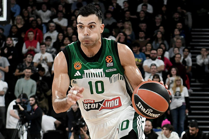 Ο Κώστας Σλούκας έκανε ρεκόρ καριέρας στην εκτός έδρας νίκη του Παναθηναϊκού επί της Βιλερμπάν