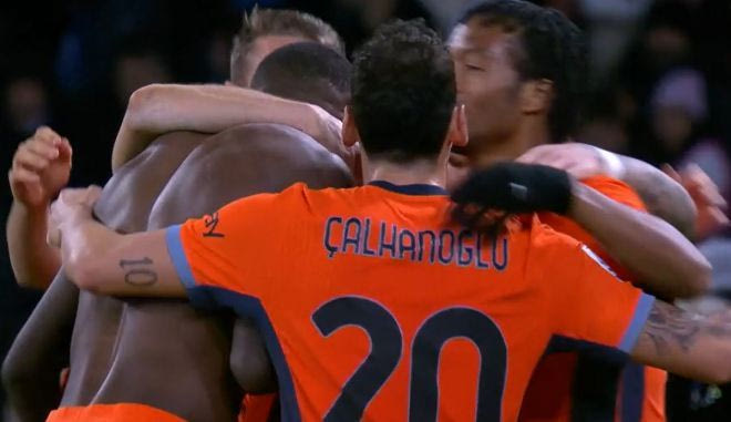 Το 3-0 της Ίντερ κόντρα στην Νάπολι με σκόρερ τον Τουράμ