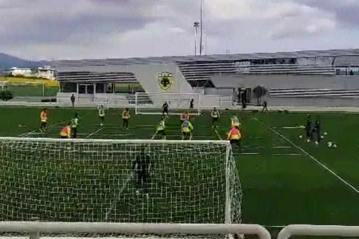 ΑΕΚ: VIDEOS από την ανοικτή προπόνηση της ΑΕΚ στα Σπάτα, ξανά ατομικό Σιντιμπέ και Λιβάι