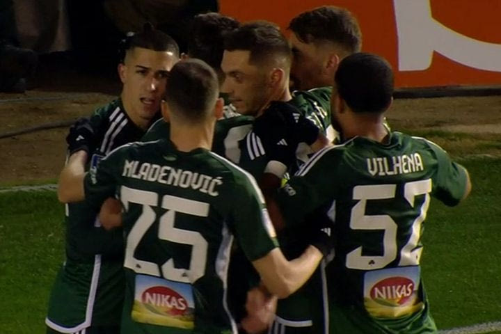 Ο Αϊτόρ έκανε 1-0 κόντρα στον Ατρόμητο, με συμμετοχή Μπακασέτα στη φάση