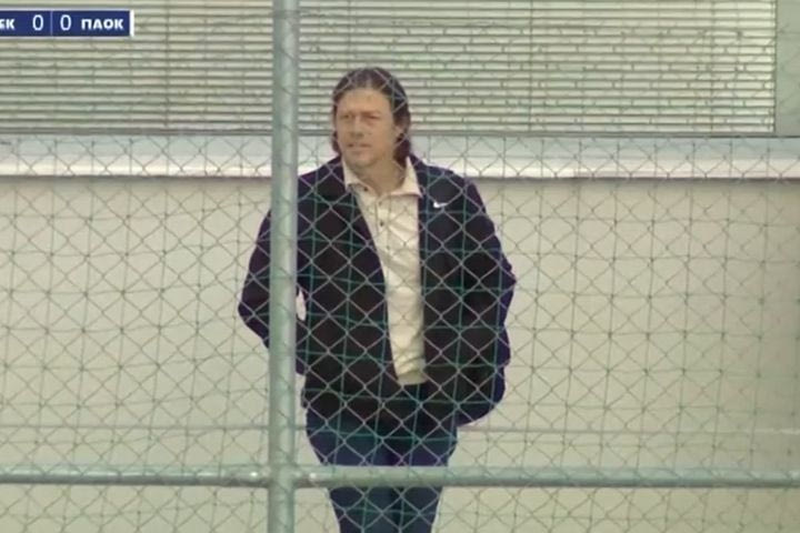 Ο Αλμέιδα είδε το ΑΕΚ Β’ – ΠΑΟΚ Β’ στα Σπάτα