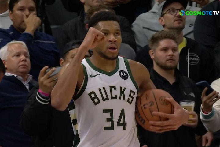 NBA, Σπερς – Μπακς, το συγκλονιστικό φινάλε: Η τάπα του Γουεμπανιαμά στον Αντετοκούνμπο, το χαμένο τρίποντο του Τζόουνς και η σφιγμένη γροθιά του “Greek Freak”