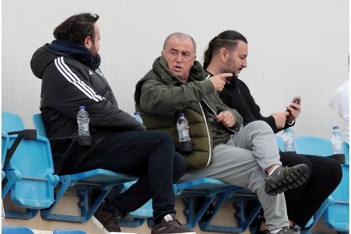 Ο Φατίχ Τερίμ είδε από κοντά τον αγώνα του Παναθηναϊκού Β’ με την Παναχαϊκή