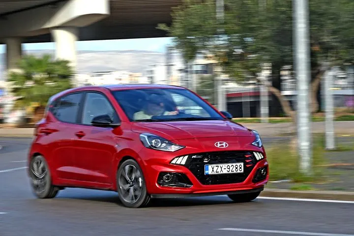 Δοκιμή του πιο ισχυρού και πιο σπορτίφ Hyundai i10 με τους 100 ίππους