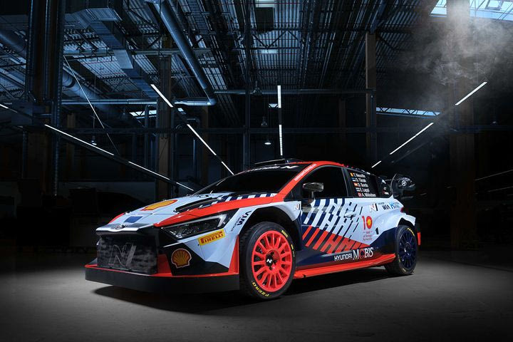 H Hyundai παρουσίασε το νέο i20 N Rally1 για το WRC 2024