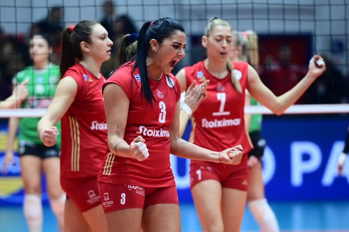 Ολυμπιακός – Παναθηναϊκός 3-0: Θρίαμβος στο ντέρμπι κορυφής και ξεκάθαρο προβάδισμα στη Volley League γυναικών