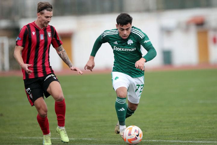 Super League 2: Ισόπαλος ο Παναθηναϊκός Β’ κόντρα στην Παναχαϊκή υπό το βλέμμα του Τερίμ