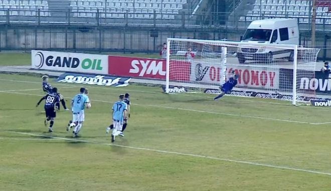 Χαμένη ευκαιρία ο ΠΑΟΚ να κάνει το 0-3, ο Κάτσικας απέκρουσε το πέναλτι του Τόμας