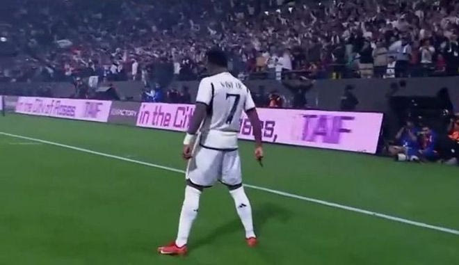 Το 1-0 του Βινίσιους από καταπληκτική ασίστ του Μπέλιγχαμ