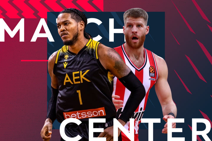 LIVE: ΑΕΚ Betsson – Ολυμπιακός