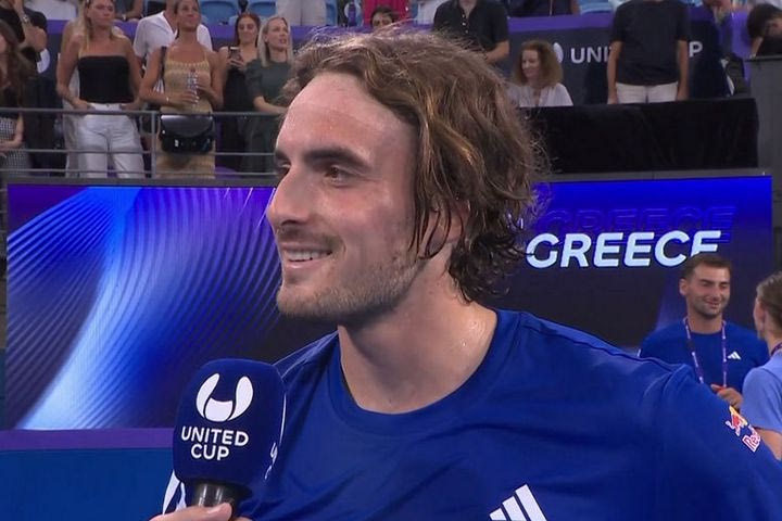 Τσιτσιπάς: “Μου δίνει επιπλέον ενέργεια το γεγονός ότι παίζω στην Αυστραλία”