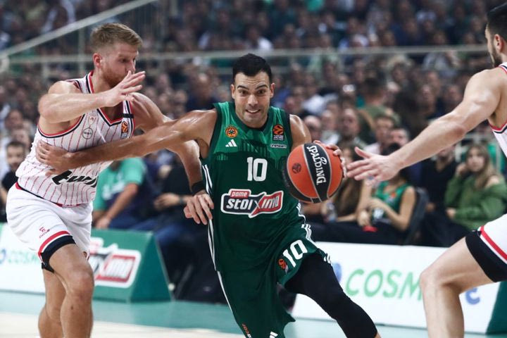 EuroLeague: Τέταρτος ο Παναθηναϊκός AKTOR και έκτος ο Ολυμπιακός στα εισιτήρια