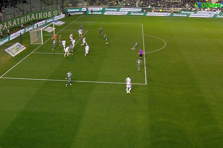 Ο Μπερνάρ έκανε το 1-1 απέναντι στην Λαμία