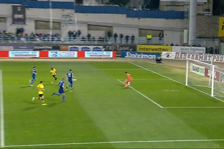 Το 2-0 της ΑΕΚ κόντρα στη Λαμία με τον Ελίασον