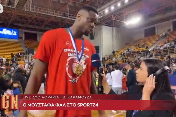 Ο Φαλ στην Game Night: “Πανηγυρίσαμε λίγο παραπάνω τη φετινή κατάκτηση”