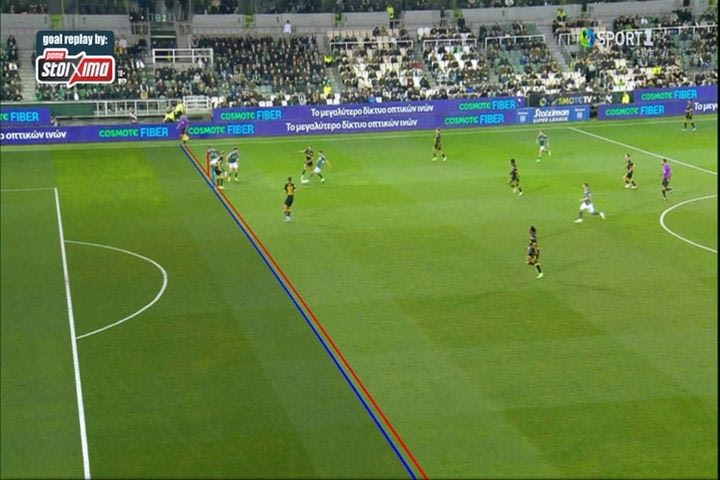 Ο Μπακασέτας έκανε το 1-0 για τον Παναθηναϊκό κόντρα στον Άρη