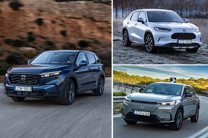 H Honda αλλάζει σελίδα με τα νέα SUV e:Ny1, ZR-V και CR-V
