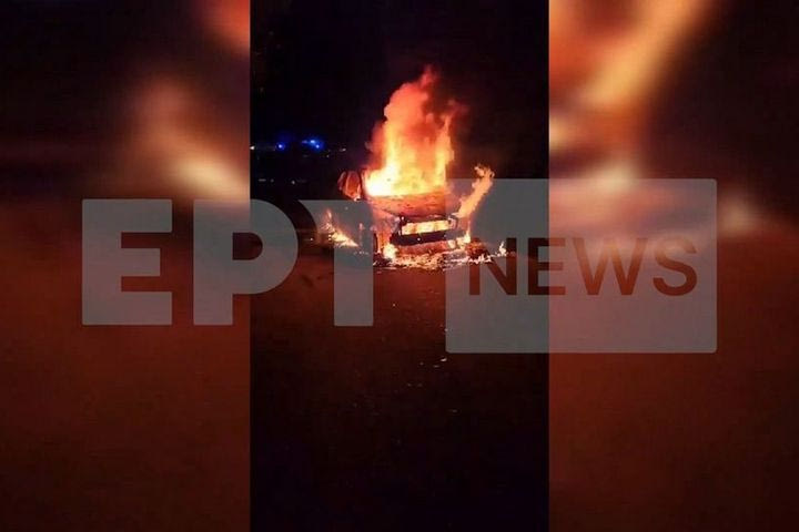 Μαφιόζικη εκτέλεση στη Μάνδρα: VIDEO ντοκουμέντο από το σημείο