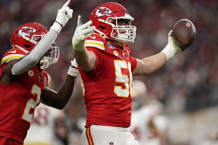 Super Bowl, ο Καρλαύτης έδωσε αμυντικό ρεσιτάλ στον τελικό στην κατάκτηση του πρωταθλήματος των Chiefs: Αυτές είναι οι εξαιρετικές επιδόσεις του