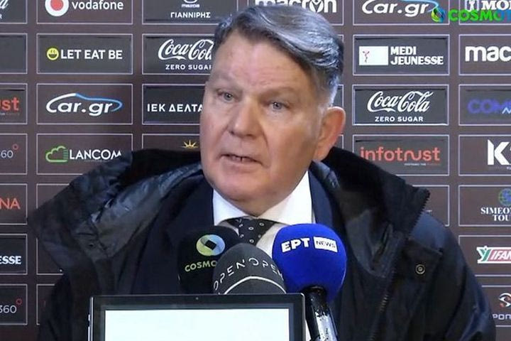 Οι δηλώσεις του αντιπροέδρου του Ολυμπιακού, Αλέξη Κούγια μετά το ματς κόντρα στον ΠΑΟΚ
