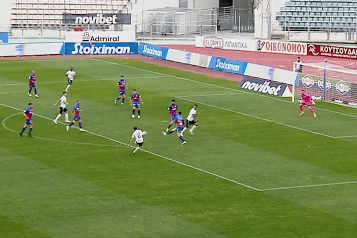 Ο Λάρσον έκανε το 1-0 για τον ΟΦΗ κόντρα στον Βόλο με υπέροχο πλασέ