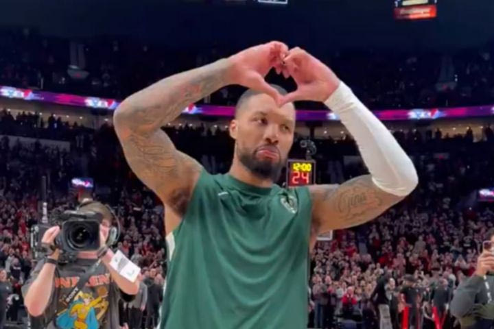 NBA, Λίλαρντ: Αποθέωση, Standing Ovation και συγκίνηση στην επιστροφή του στο Πόρτλαντ