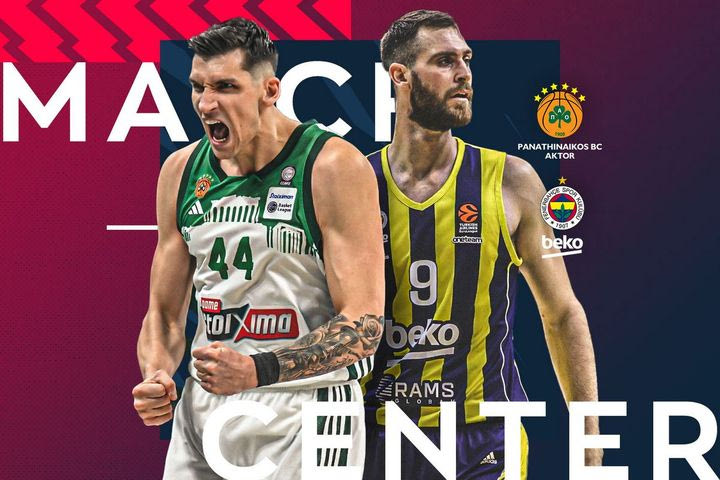 LIVE: Παναθηναϊκός AKTOR – Φενέρμπαχτσε