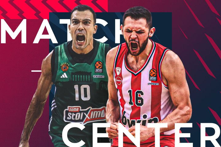 LIVE: Παναθηναϊκός AKTOR – Ολυμπιακός