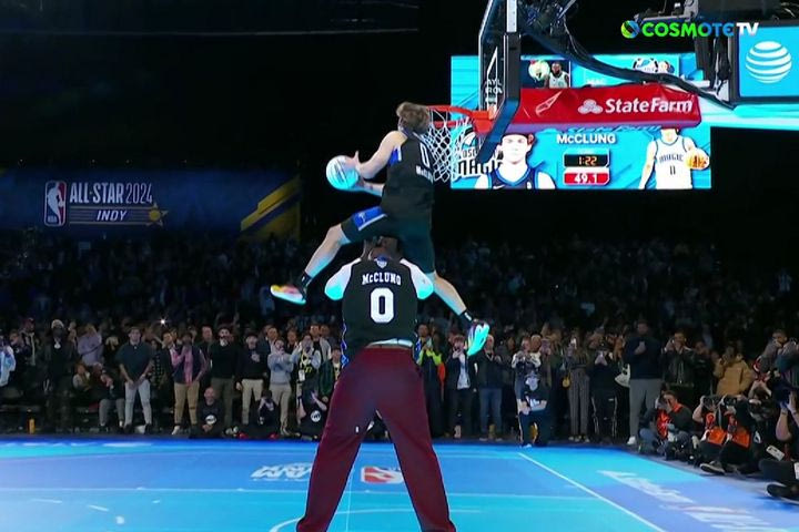 Ο ΜακΚλάνγκ επιστρέφει για το three-peat στον διαγωνισμό καρφωμάτων του NBA All-Star Game