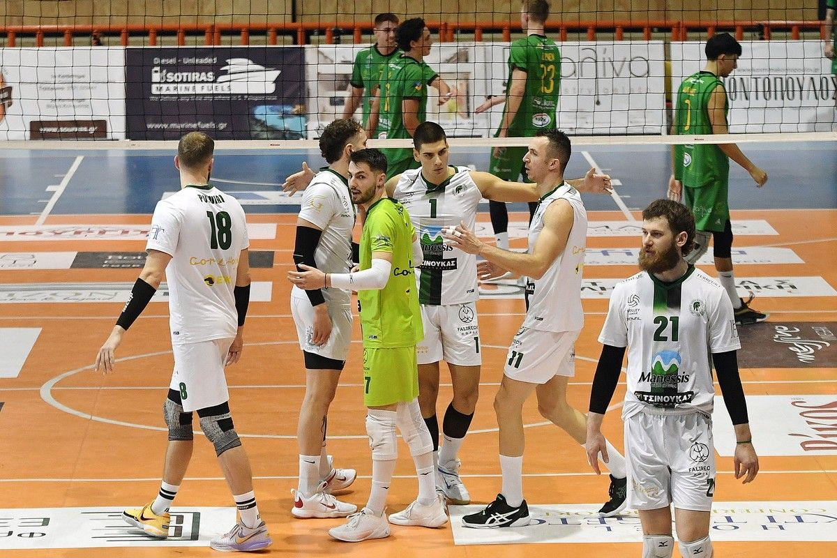 Καλαμάτα – Μίλωνας 0-3: Νίκη και 3η θέση στη Volley League ανδρών