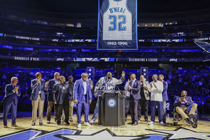 NBA: Οι Ορλάντο Μάτζικ απέσυραν την φανέλα του Σακίλ Ο’Νιλ σε μία υπέροχη τελετή