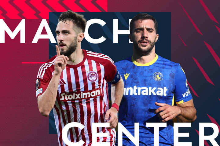 LIVE: Ολυμπιακός – Αστέρας Τρίπολης