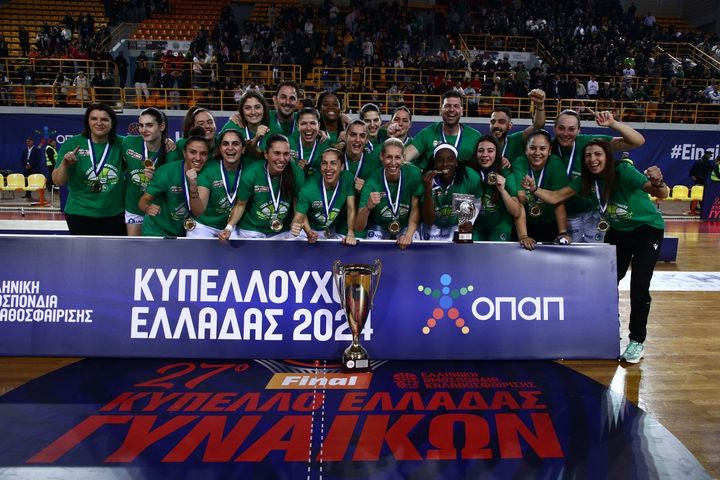 Κύπελλο Ελλάδας ΟΠΑΠ: Η Χρυσή Βίβλος του Κυπέλλου γυναικών μετά την δεύτερη σερί κατάκτηση του Παναθηναϊκού