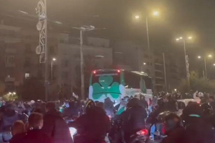 Παναθηναϊκός: Με συνοδεία μηχανοκίνητης πορείας η αποστολή του τριφυλλιού στη Λεωφόρο