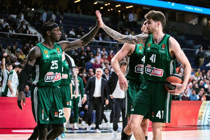 Η βαθμολογία της EuroLeague μετά το τεράστιο διπλό του Παναθηναϊκού AKTOR στη Μαδρίτη