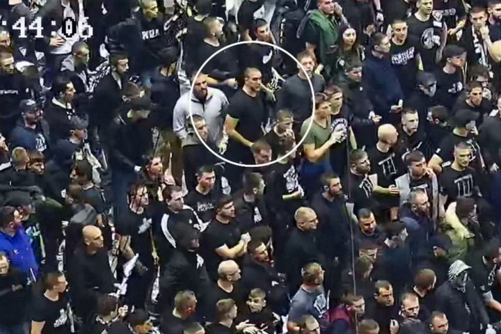 Η Παρτίζαν εντόπισε και απέβαλε δια βίου τον οπαδό που πέταξε αντικείμενο στους παίκτες της ομάδας