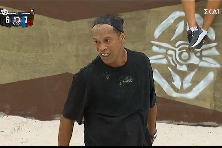 Ο Ρολαντίνιο μπήκε στο ελληνικό Survivor έπαιξε ποδοβόλεϊ και έγινε χαμός