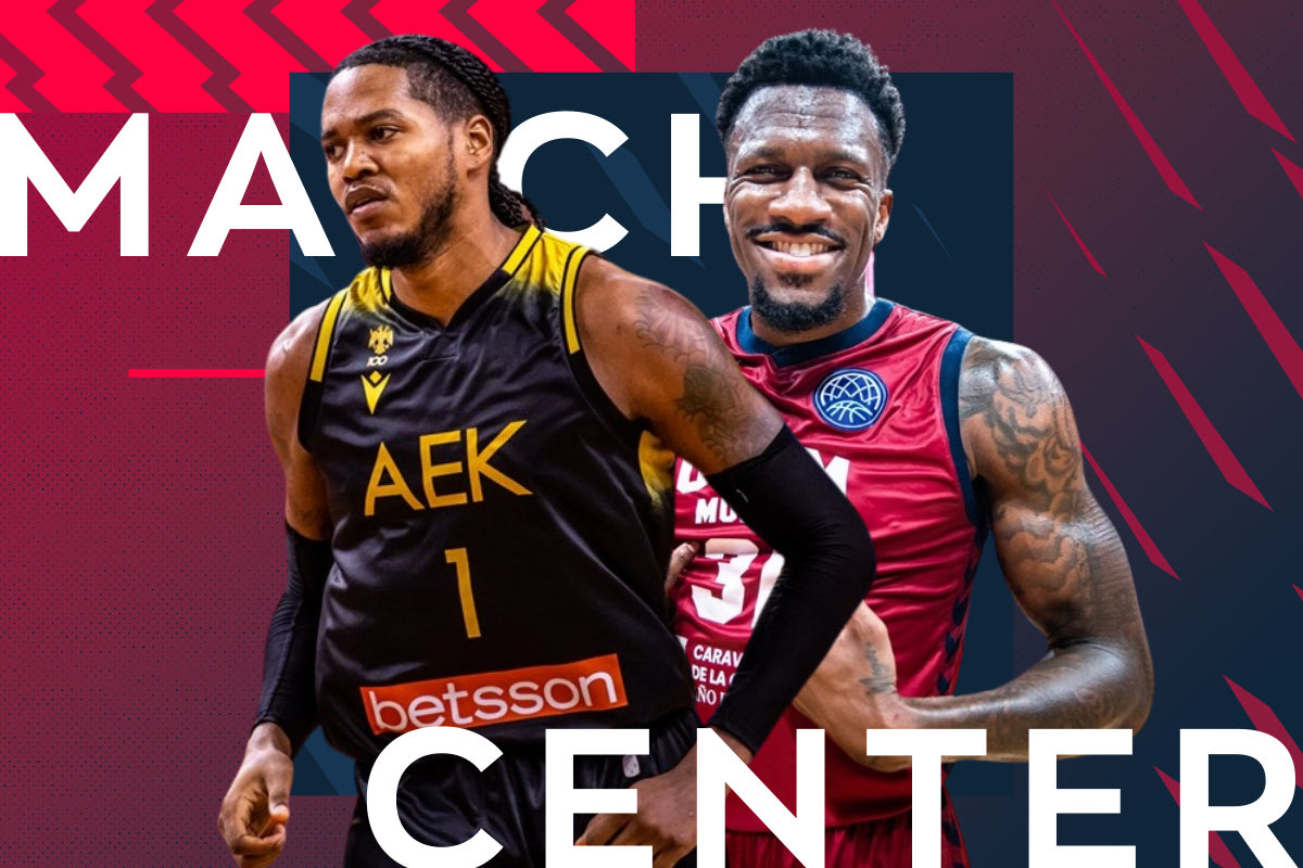 LIVE: ΑΕΚ Betsson – Μούρθια