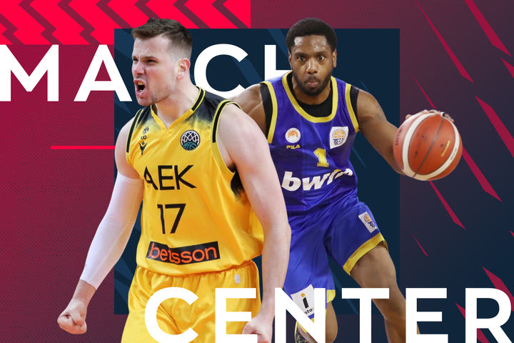LIVE: ΑΕΚ Betsson – Περιστέρι bwin