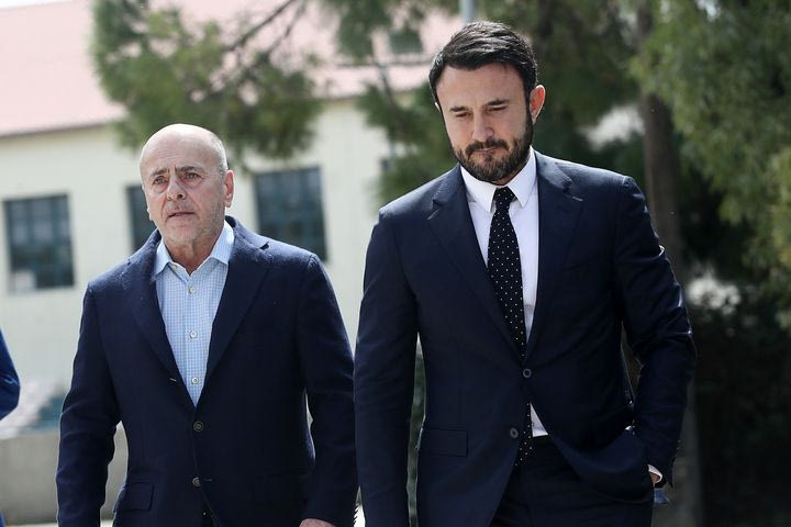 Τελικός Κυπέλλου Ελλάδας Betsson: Η άφιξη Αλαφούζου και Καρυπίδη στα γραφεία της ΕΠΟ για την σύσκεψη