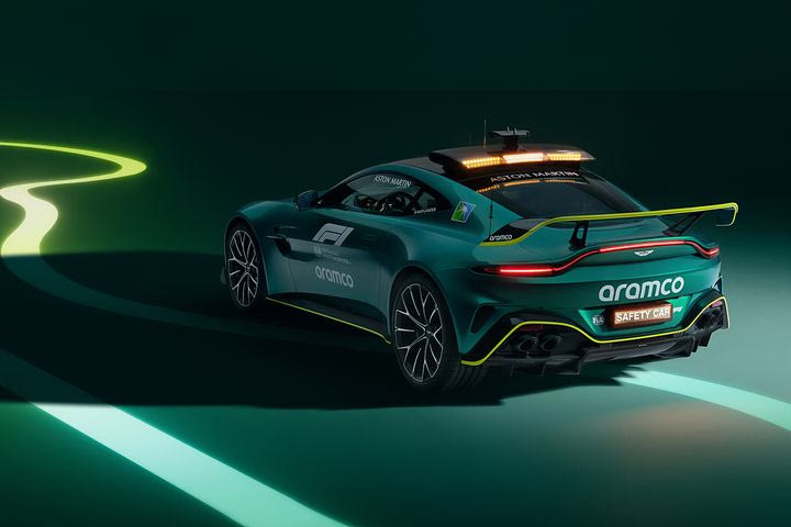 Το νέο όχημα ασφαλείας της F1 είναι η ισχυρότερη Aston Martin Vantage όλων των εποχών