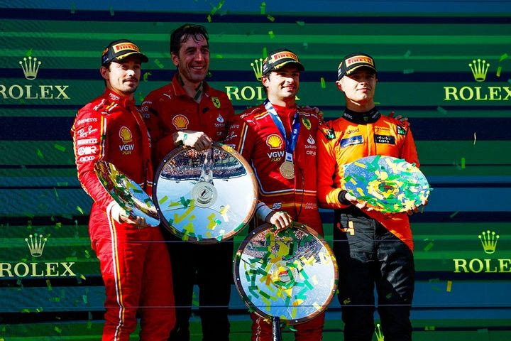 Θρίαμβος για Σάινθ και Ferrari στο grand prix της Αυστραλίας που μεταδόθηκε ζωντανά, αποκλειστικά στο ΑΝΤ1+ και ετεροχρονισμένα από τον ΑΝΤ1