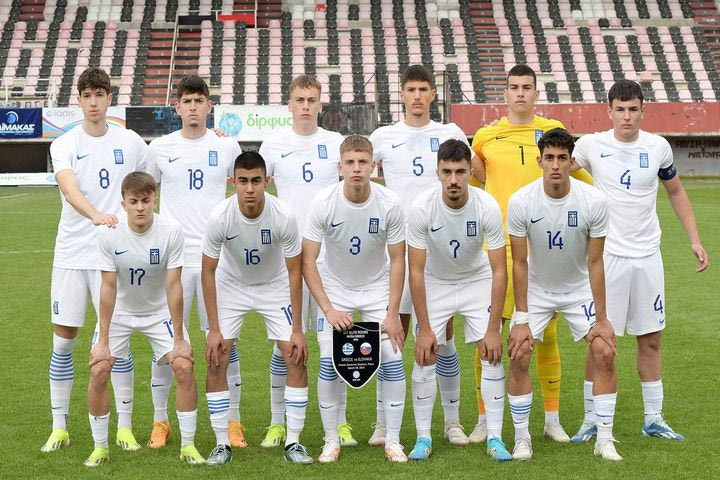 Κ17 Ελλάδα – Σλοβακία 0-1: Ήττα και αποκλεισμός για την Εθνική Παίδων