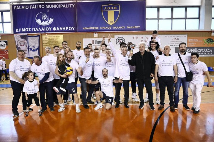 Volley League: O Φλοίσβος κατέκτησε το πρωτάθλημα στην Pre League και την απευθείας άνοδο