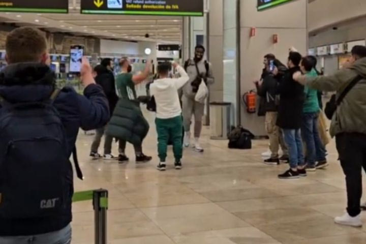 Παναθηναϊκός AKTOR: Αποθέωση από φίλους της ομάδας πριν την αναχώρηση της ομάδας από την Μαδρίτη