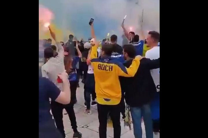 Ολυμπιακός – Μακάμπι Τελ Αβίβ: Οπαδοί των Ισραηλινών στο Σύνταγμα