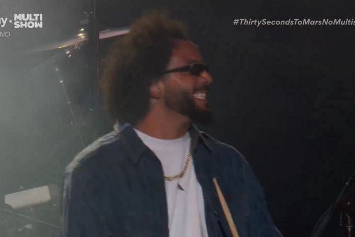 Ο Μαρσέλο έπαιξε τύμπανο σε συναυλία των 30 Seconds to Mars και ο Τζάρεντ Λέτο φόρεσε φανέλα του