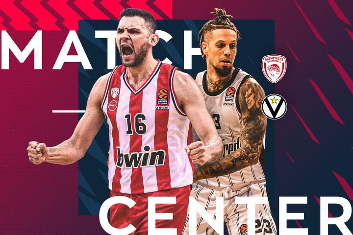 LIVE: Ολυμπιακός – Βίρτους Μπολόνια