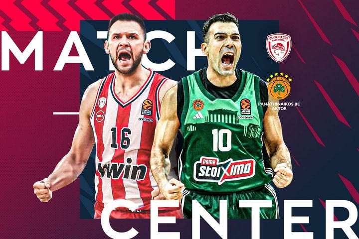 LIVE: Ολυμπιακός – Παναθηναϊκός AKTOR